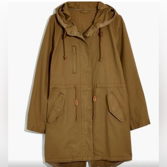 Madewell Lightweight Fishtail Anorak Utility Jacket - Picture 3 of 7